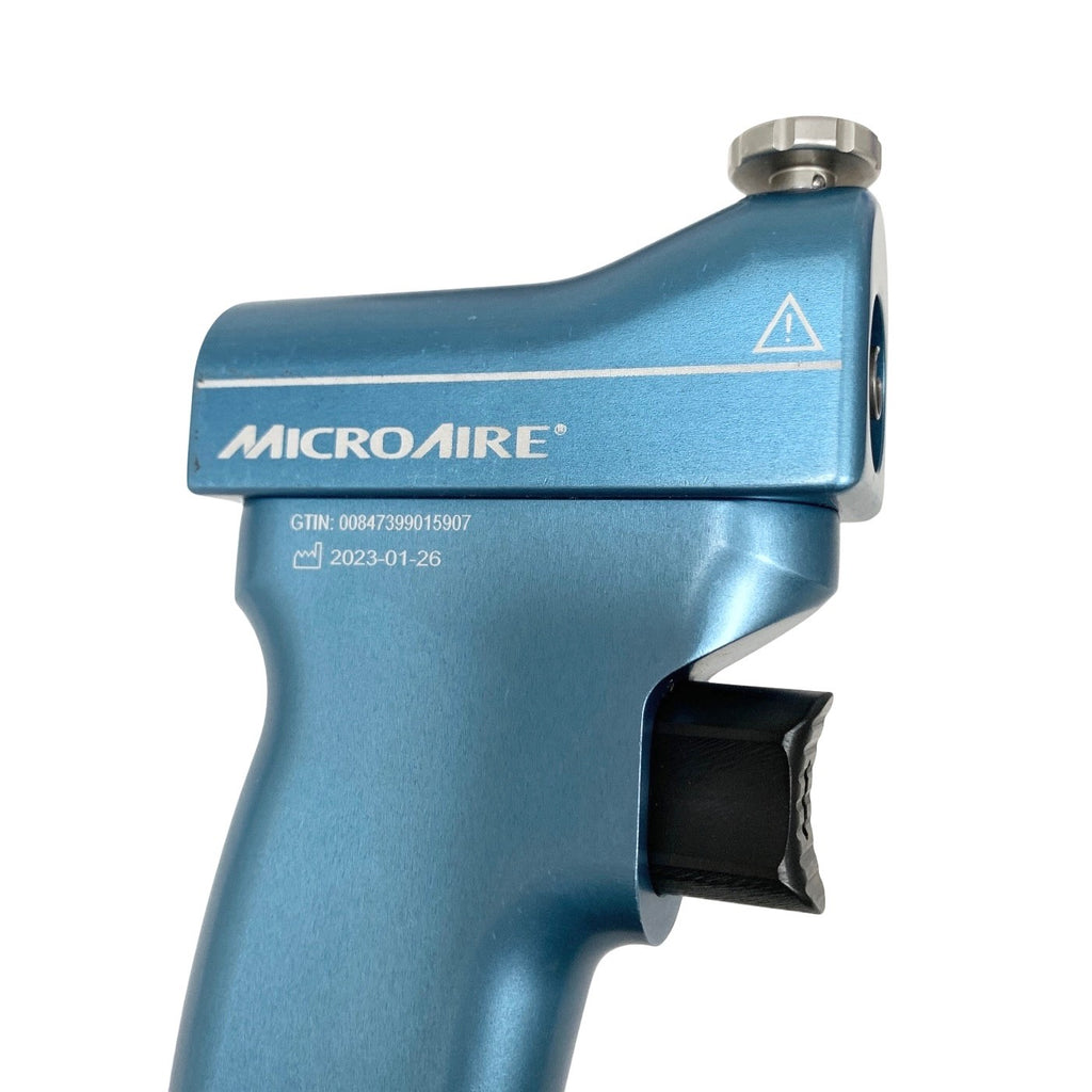 MICROAIRE REF 83014, SMART RELEASE CARPAL TUNNEL HANDPIECE w/ 4 ATTACHMENTS