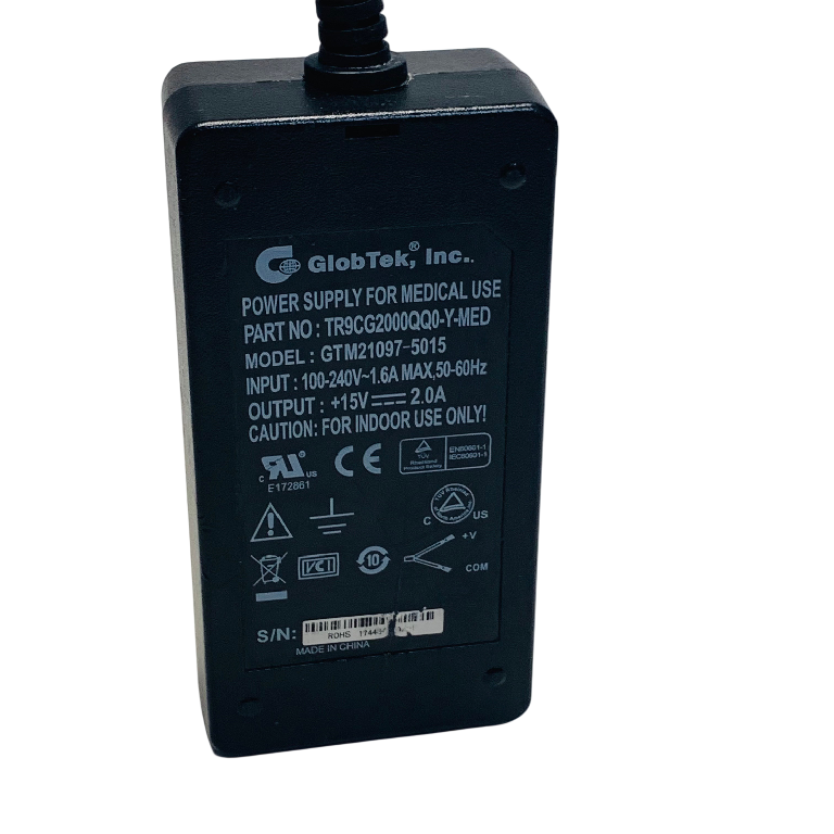 Global Tek Ref GTM21097-5015, 15V 2.0A, POWER SUPPLY FOR MEICAL USE
