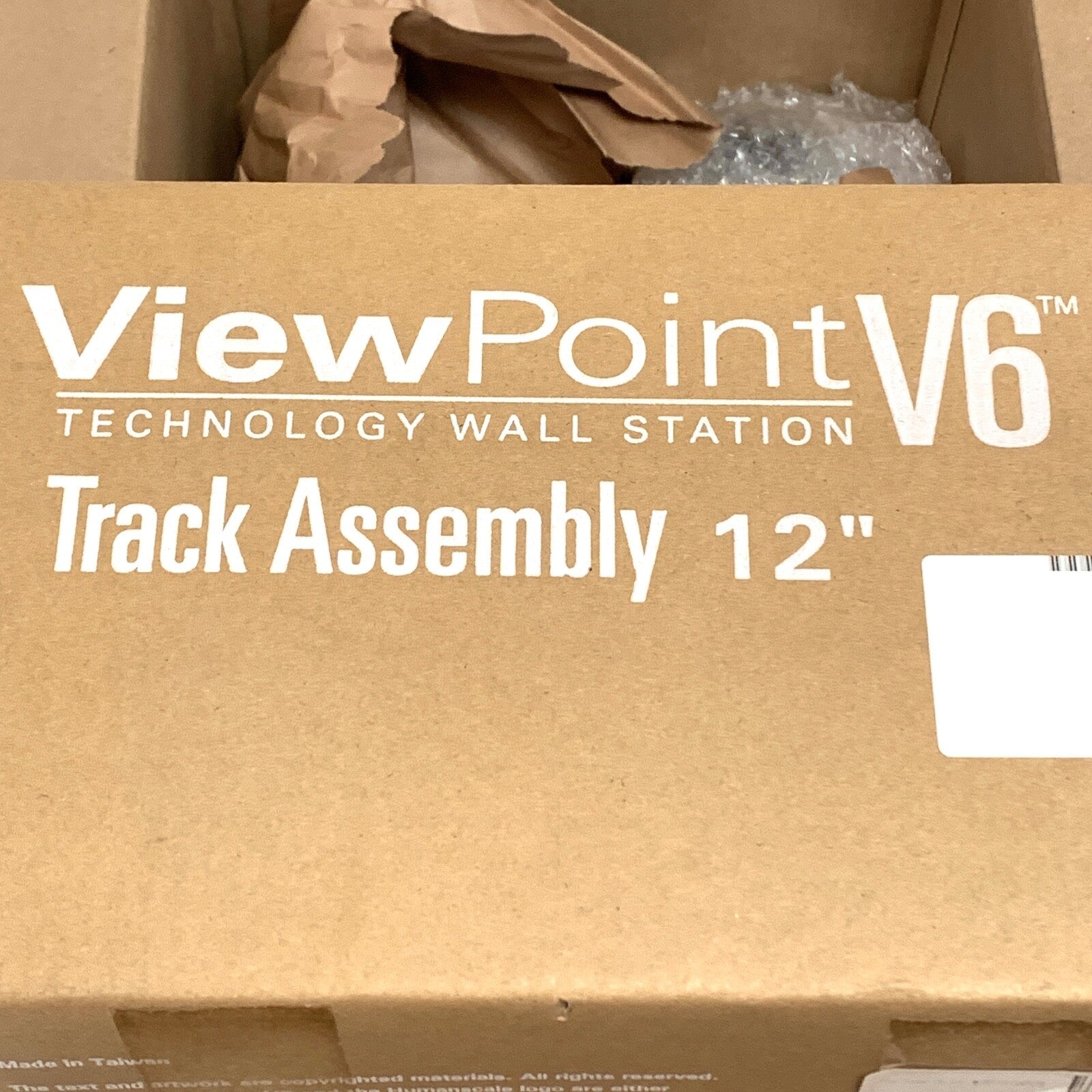 Capsa Healthcare REF V612-02000-00000, Viewpoint 12" station, v6 Track Assembly
