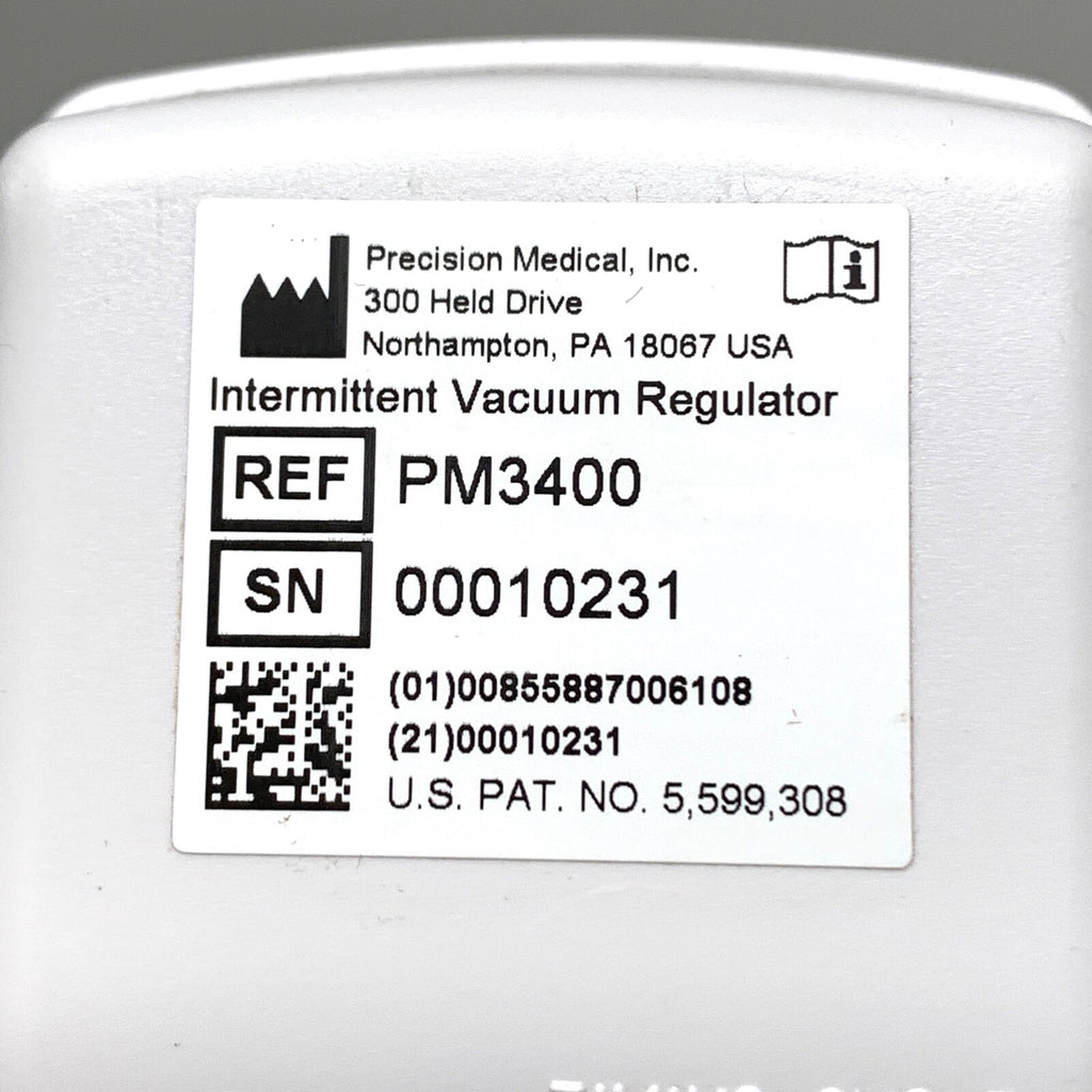 Precision Medical REF PM3400, Intermittent Vacuum Regulator, 0-150 mmHg, Analog