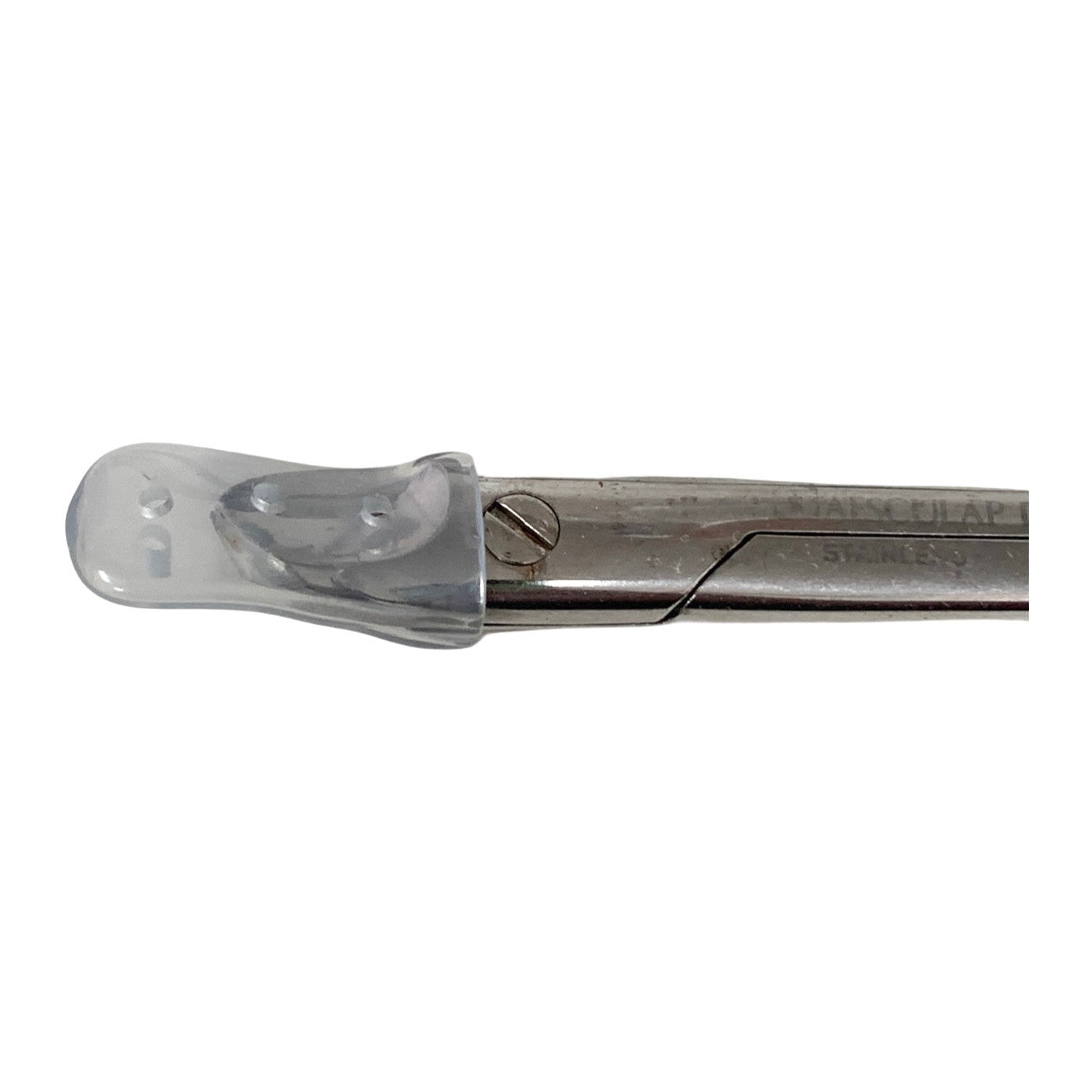 Aesculap DP563R Beebe Crown Scissors Curved Heavy Wire Plate Shears 110mm 4-1/4"
