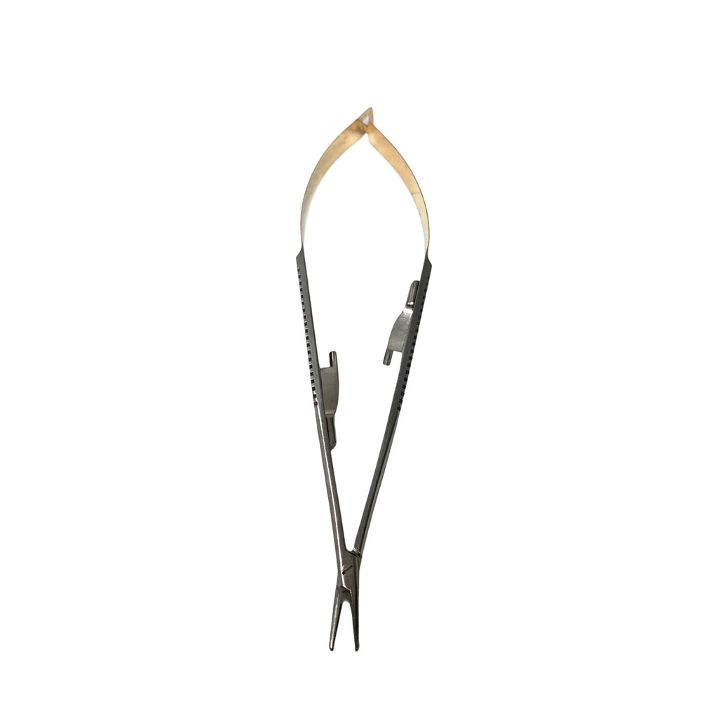 PILLING REF 15-2825, MICRO SURGERY NEEDLE HOLDER, STRAIGHT FLAT HANDLE