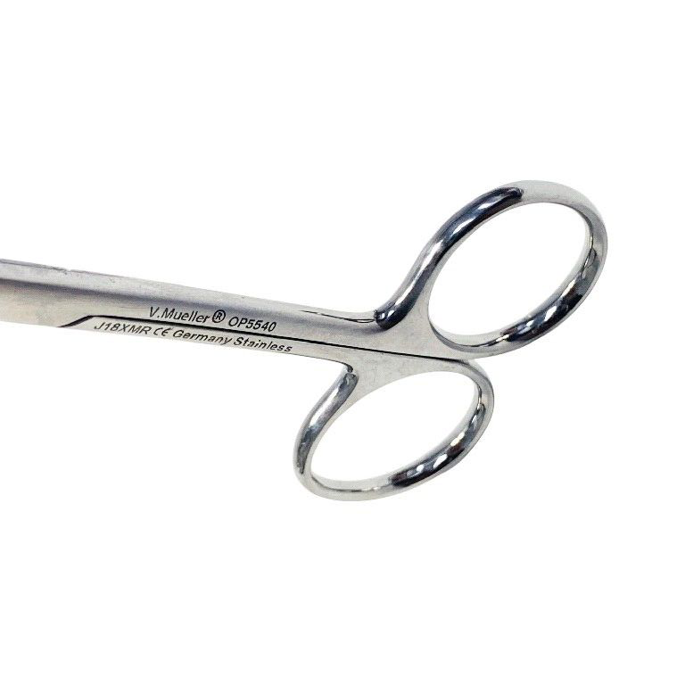 V. Mueller REF OP5540, SCISSOR, IRIS KNAPP CURVED