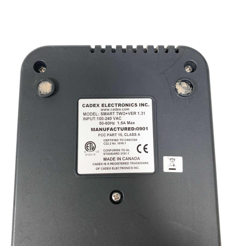 CADEX SM2+ Battery Charger, GE Dash Charger, VER 1.31 -NEW-OPEN BOX,10-1020-0000