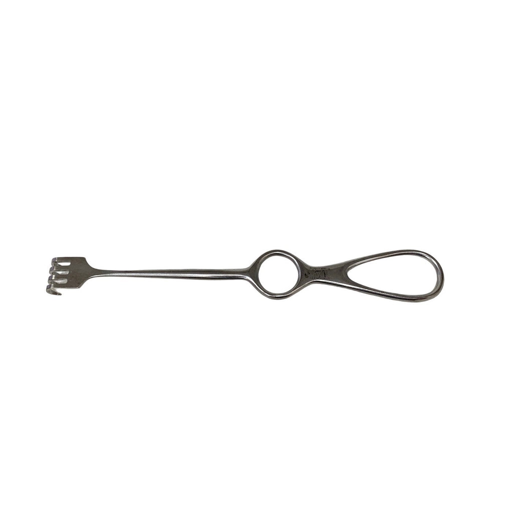 Volkmann Bone Retractor 4 Sharp Prongs Rake Stainless Steel Surgical Orthopedic