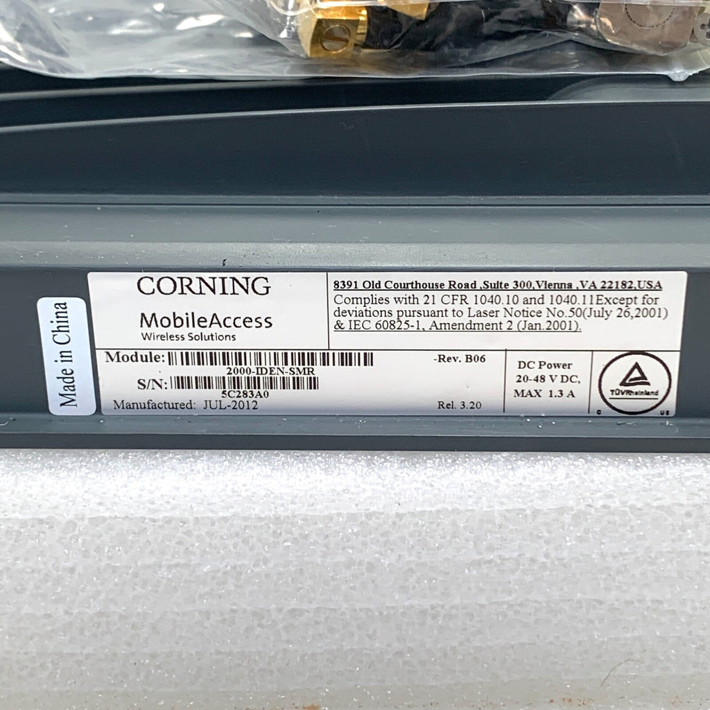 GE Corning Mobile Access Remote Hub Unit IDEN/SMR-Page w/ Accessories