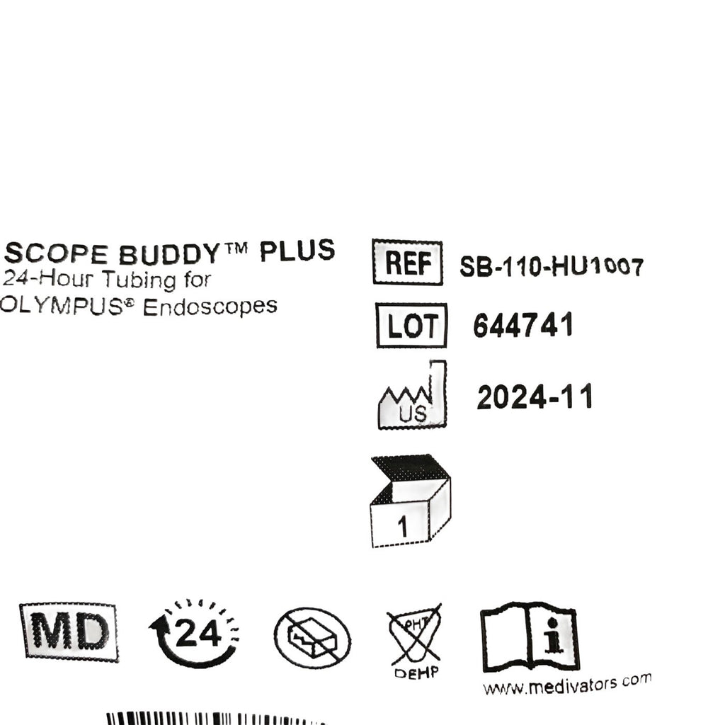 MEDIVATORS REF SB-110-HU1007, SCOPE BUDDY PLUS 24-Hour Tubing for EndoSCOPES