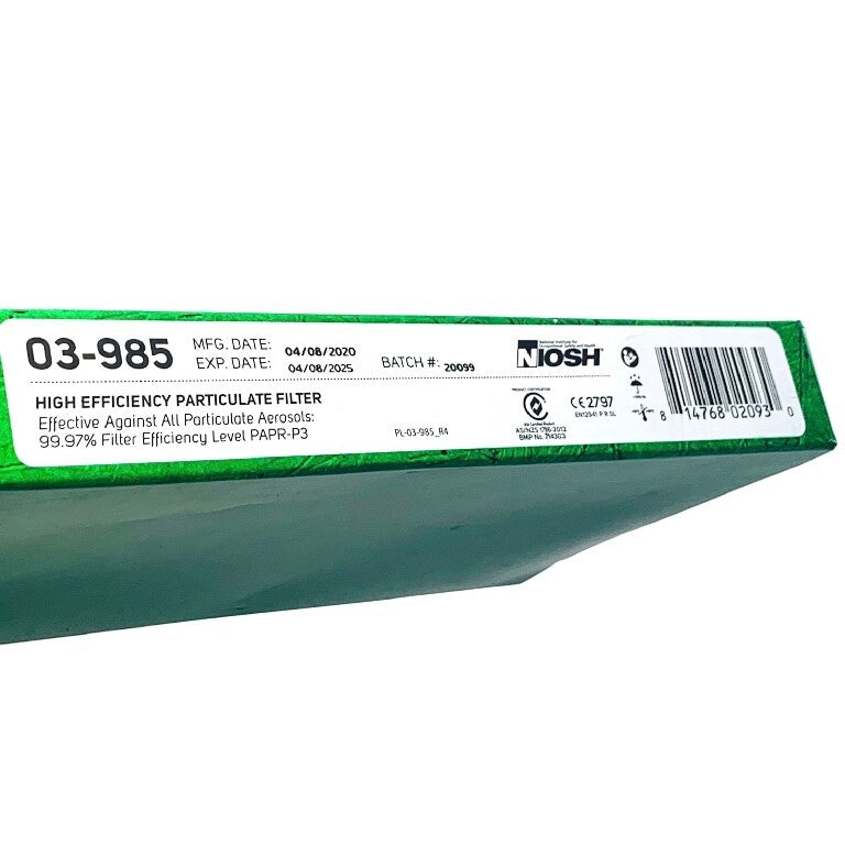 Rpb Safety REF 03-985, Particle Filter with High Efficiency
