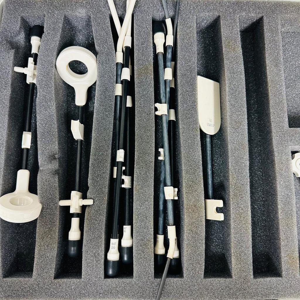 Nucletron / Elekta 101062 Ring CT/MR applicator set, 6 mm, 60º Instruments As Is
