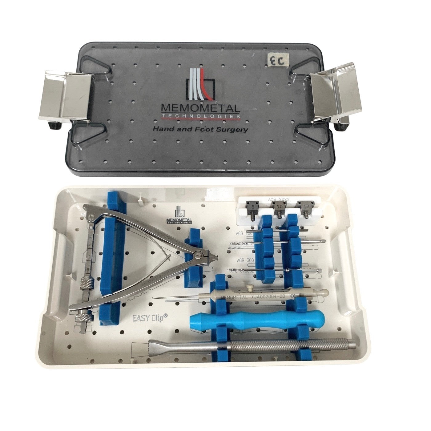 Memometal Orthopedic Hand & Foot Surgery Instrument Set w/ Case
