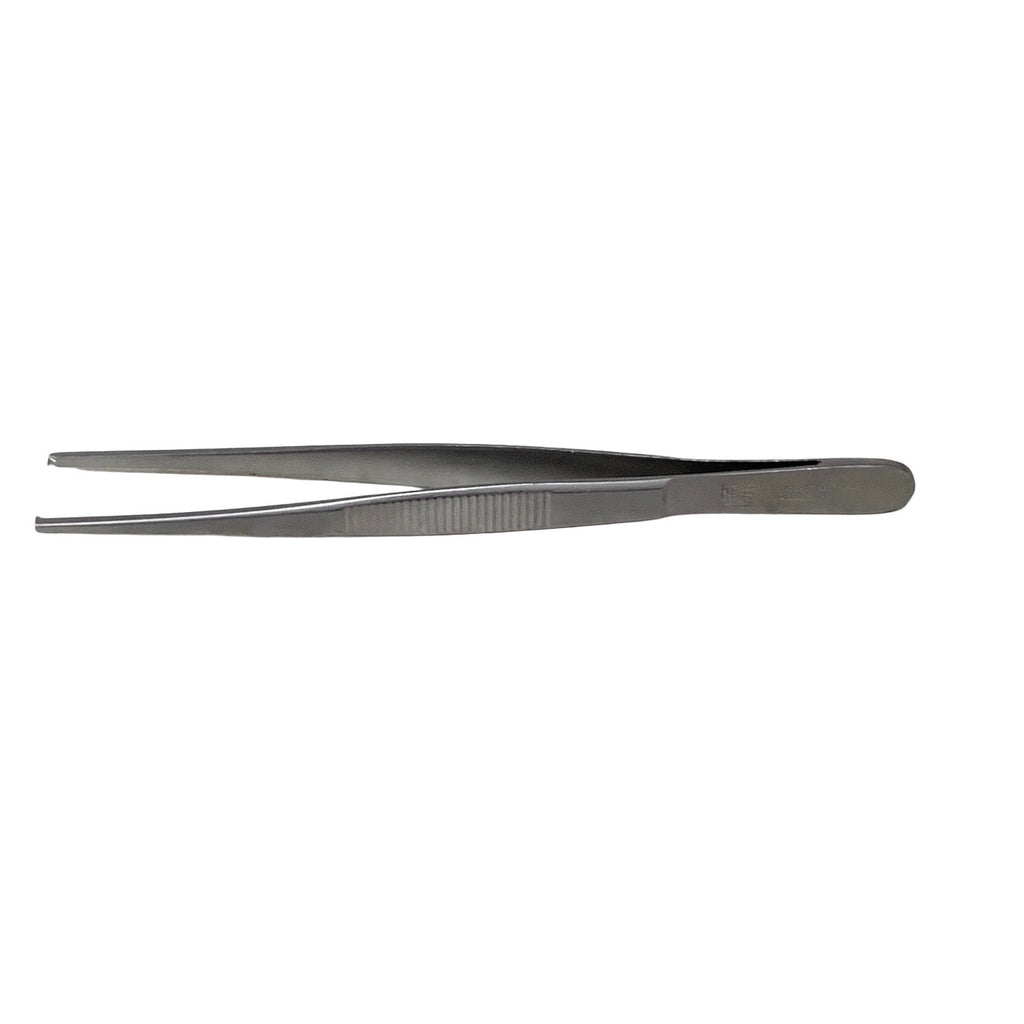 Jarit 130-150 Iris Tissue Forceps 1x2 Teeth 4.5" Germany Stainless Steel