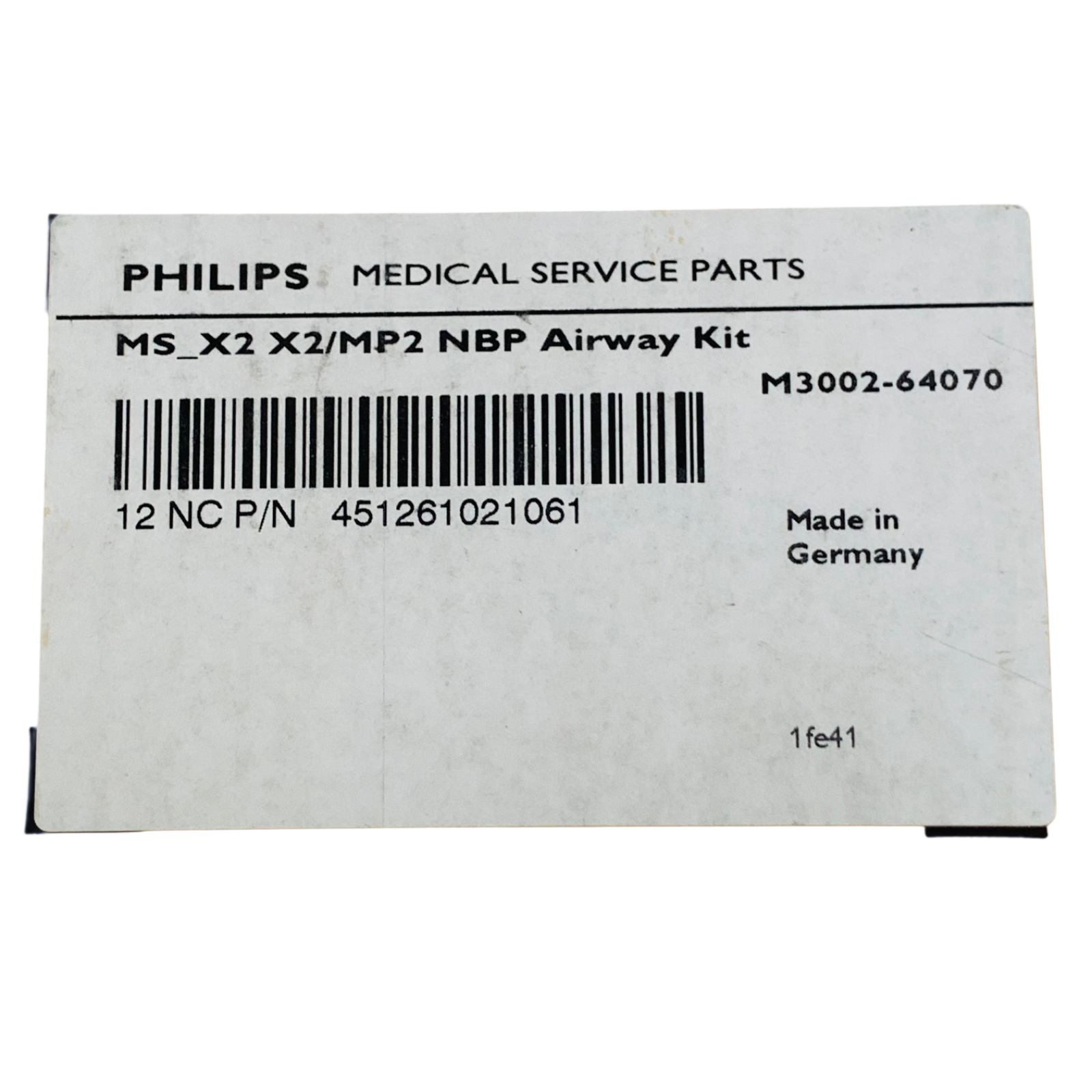Philips REF M3002-64070, X2/MP2 NBP AIRWAY KIT