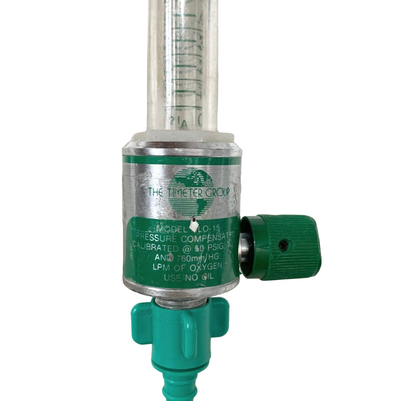 Timeter Instruments REF TLO-15 Ultra-Flow Oxygen Flowmeter 15 LPM 50 PSIG