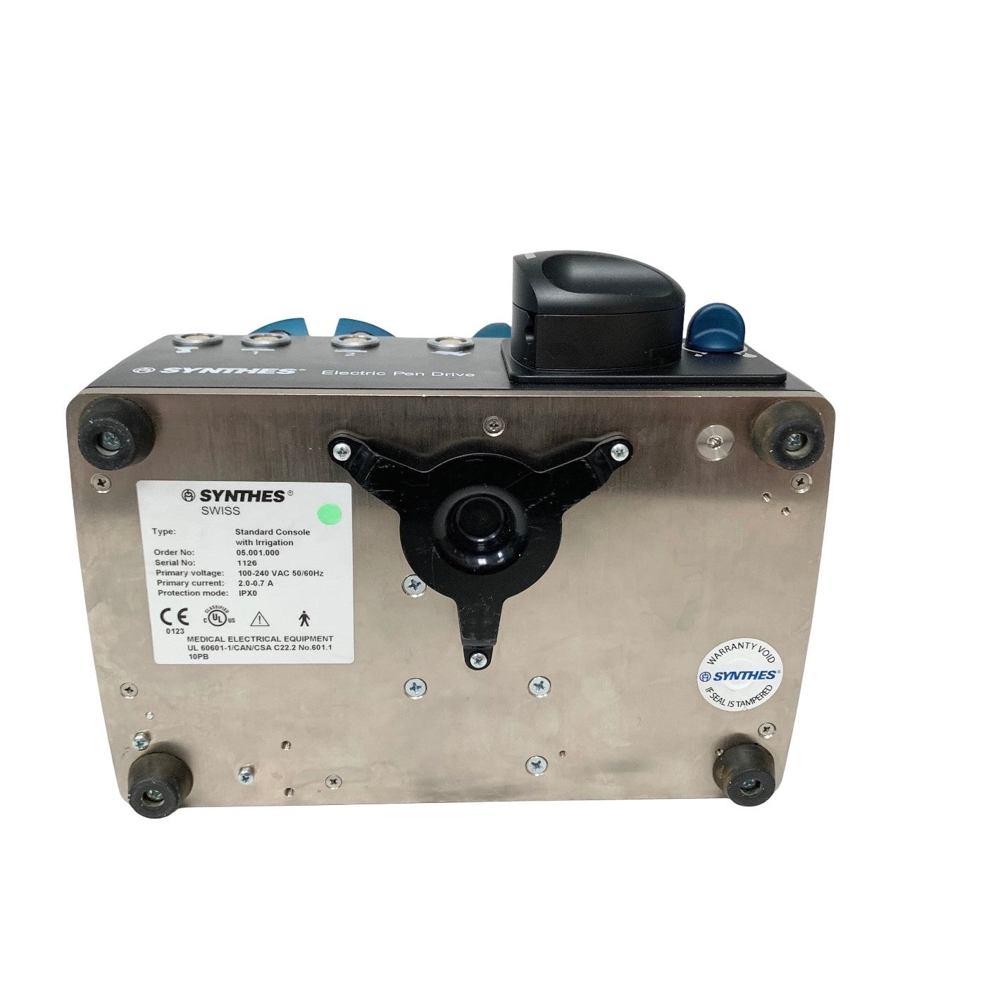 SYN. REF 05.001.000, Standard Console with Irrigation