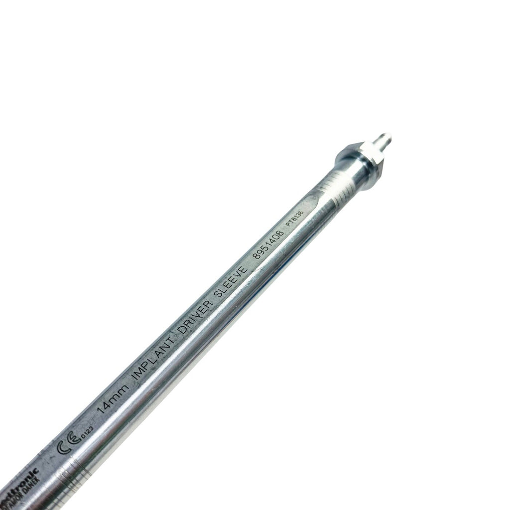 Medtronic 8951408 14mm Implant Driver Sleeve W/ 8951409 Holder 14mm X 20mm