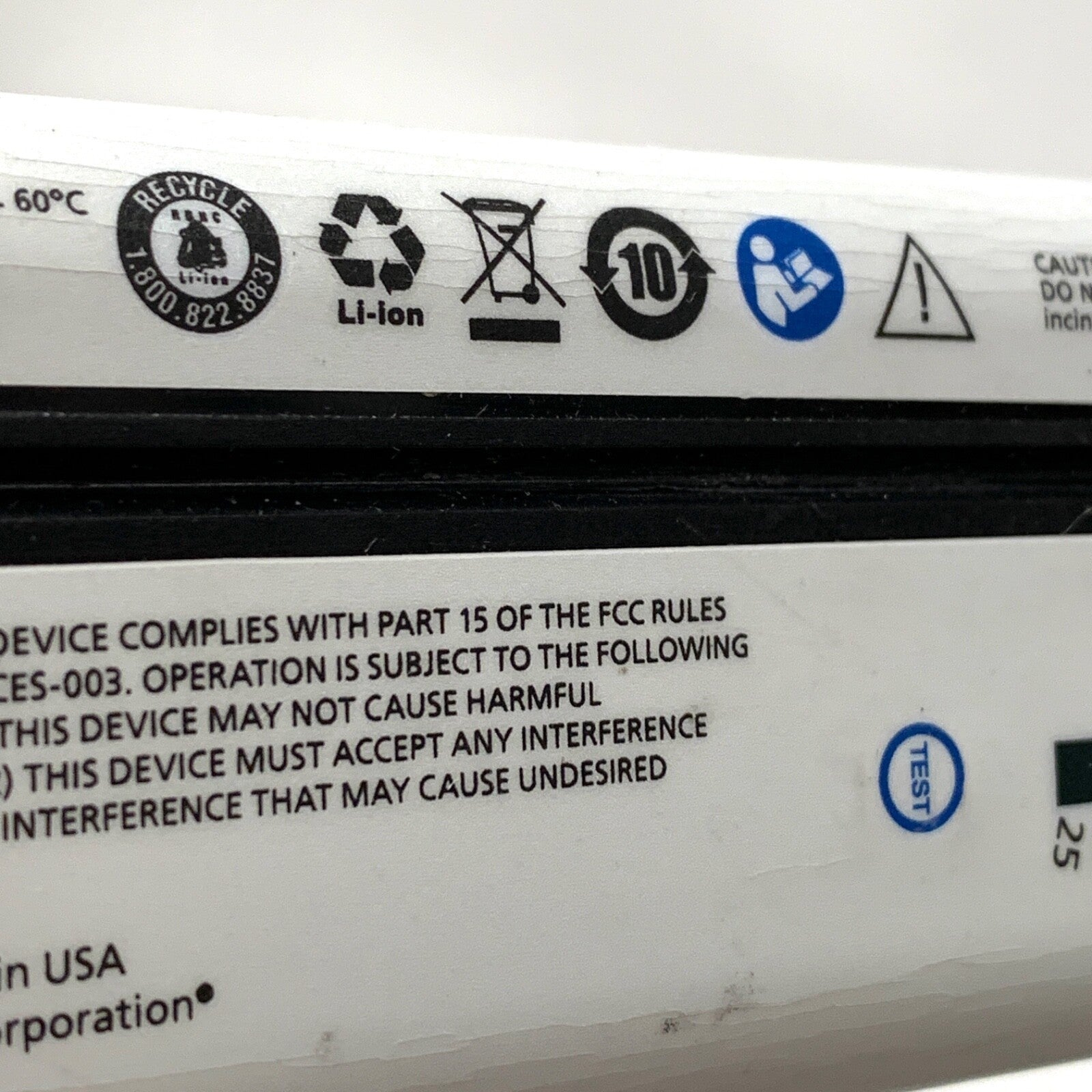Verathon REF 0400-0126, 11.1V 51Wh Lithium-lon Rechargeable Battery