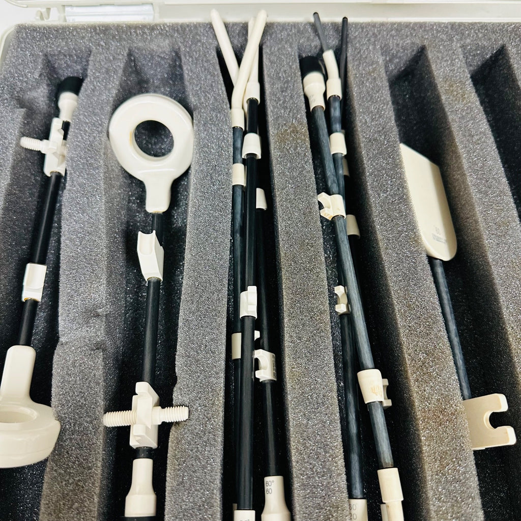 Nucletron / Elekta 101062 Ring CT/MR applicator set, 6 mm, 60º Instruments As Is