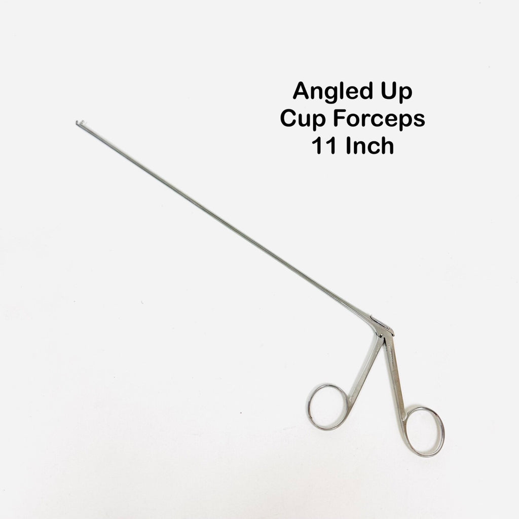 V. Mueller Microlaryngeal Grasping Straight Cup Forceps 11 Inch Instrument