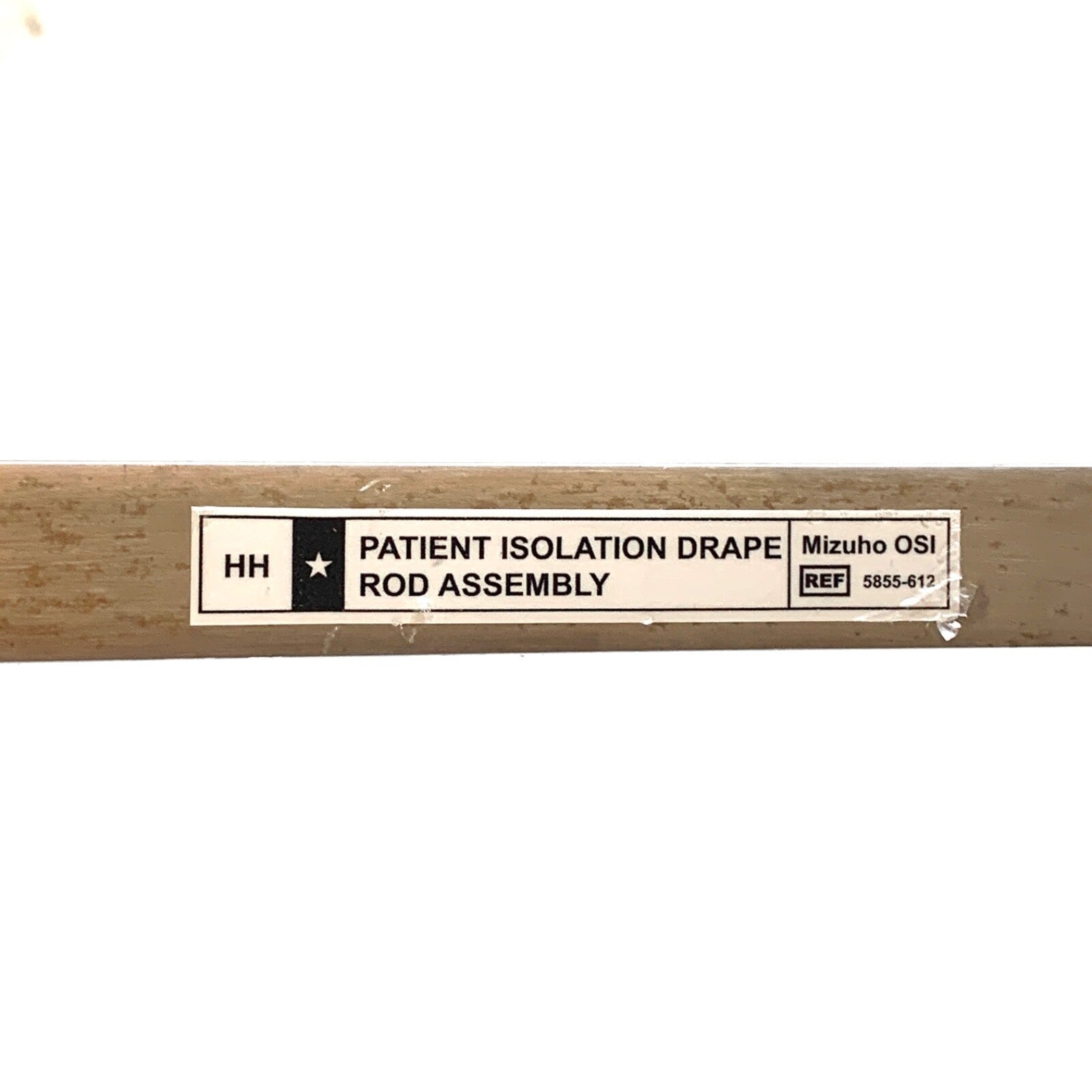 Mizuho OSI REF 5855-612, HH, Patient Isolation Drape, Rod Assembly