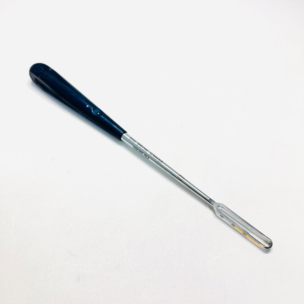 Medtronic 907-519 Tan round Scraper Medium 6mm Instrument