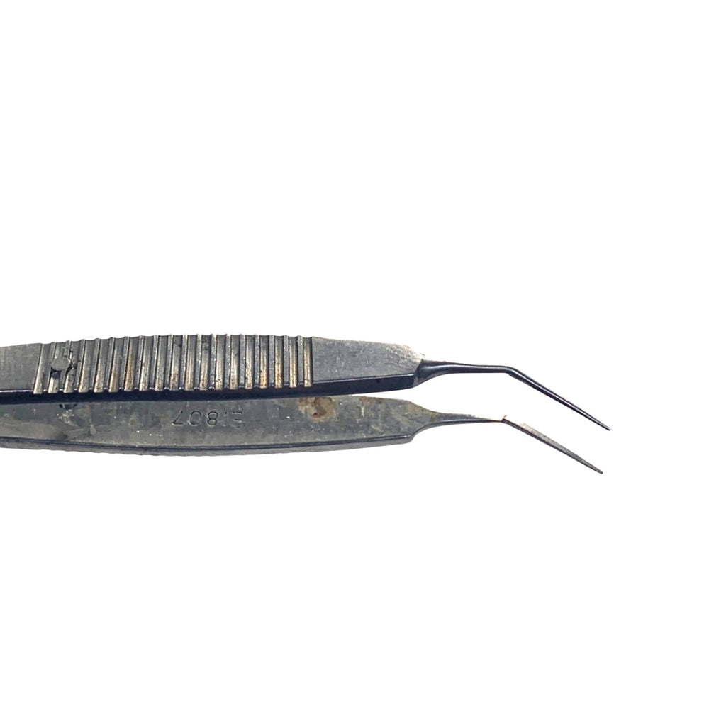 Karl Storz REF E1807, Sheets-McPherson Tying Forceps Angled