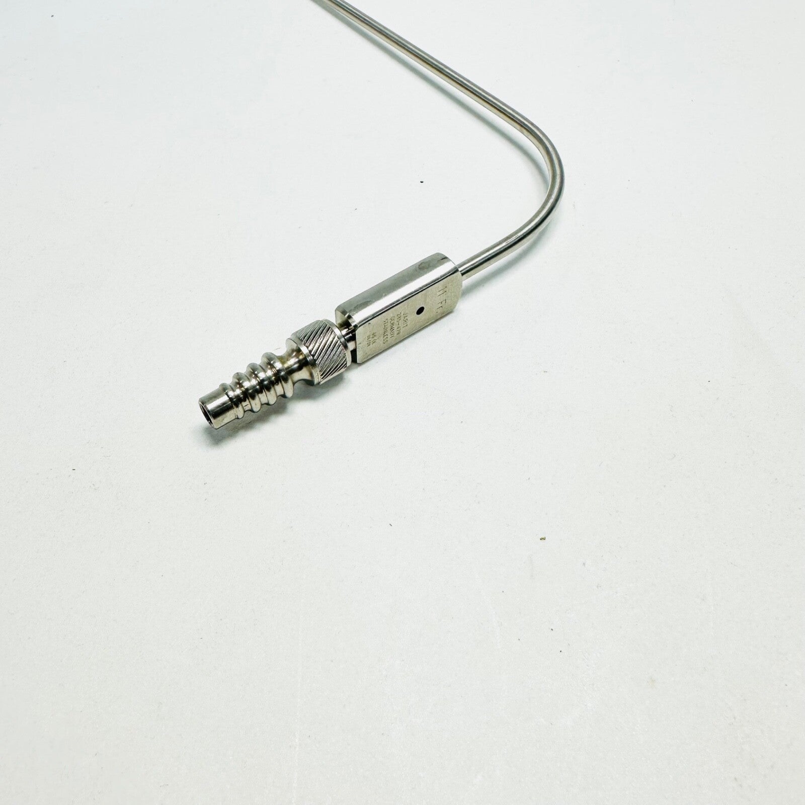 JARIT 285-479 Frazier Suction Tube, 11 Fr Angled 90°,7-1/2" Stainless Instrument