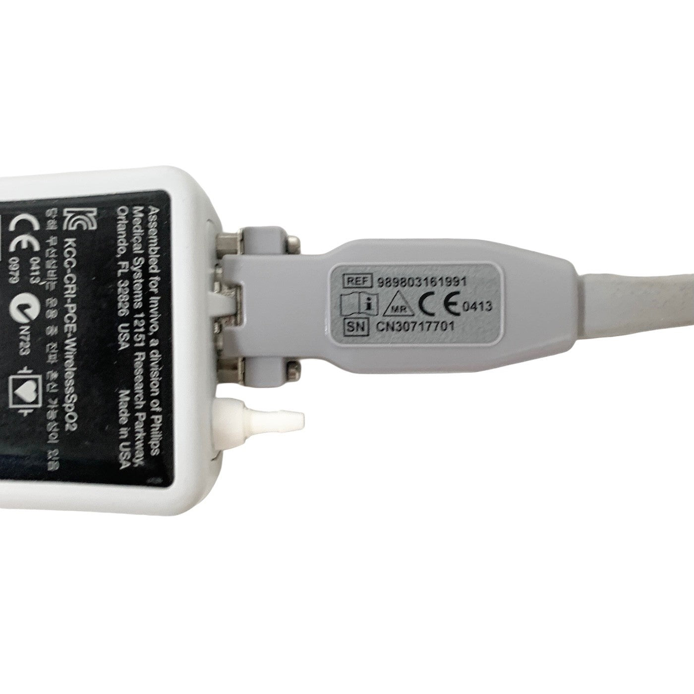 Philips Invivo MR Wireless SpO2 Module 989803163111 w/ Sensor 989803161991