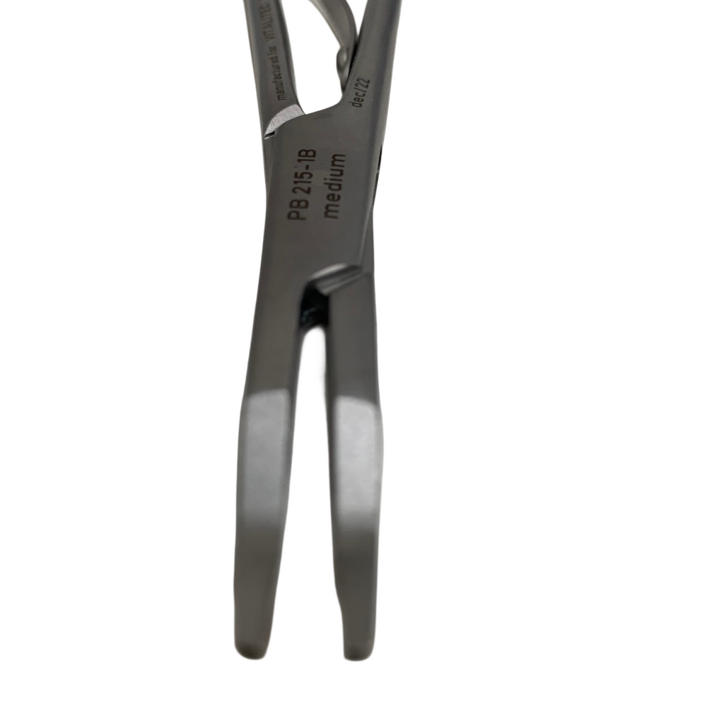 Clip Applier Medium  Vitalitec Finger Ring Handle Curved Tip