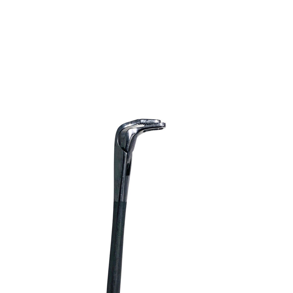 Karl Storz REF 8593GK, LARYNGEAL ALLIGATOR FORCEPS, CURVED UP RIGHT
