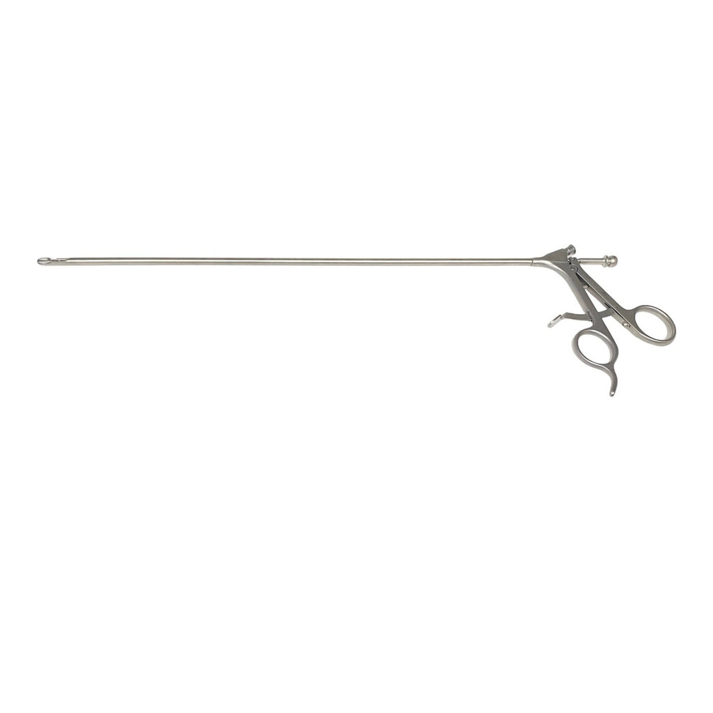 Aesculap Ref PL100R, Cholangiography Clamp Straight 5mm 17-3/8"