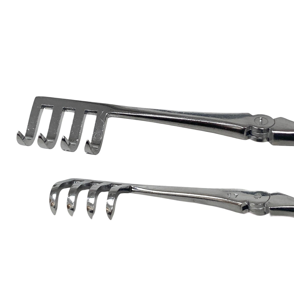 PILLING Surgical Beckman Adson Retractor, SHARP PRONG