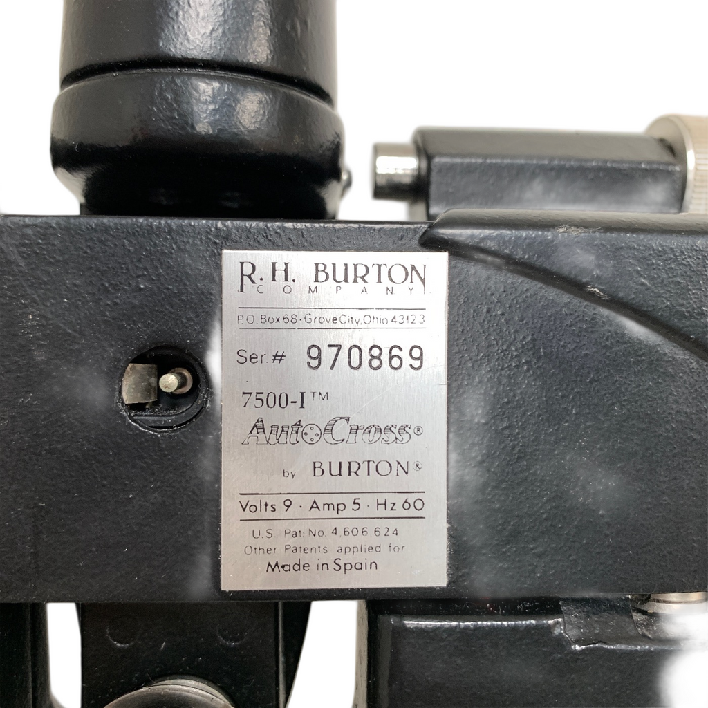 R.H. Burton REF 7500-i Auto Cross B-W Illumination Phoropter