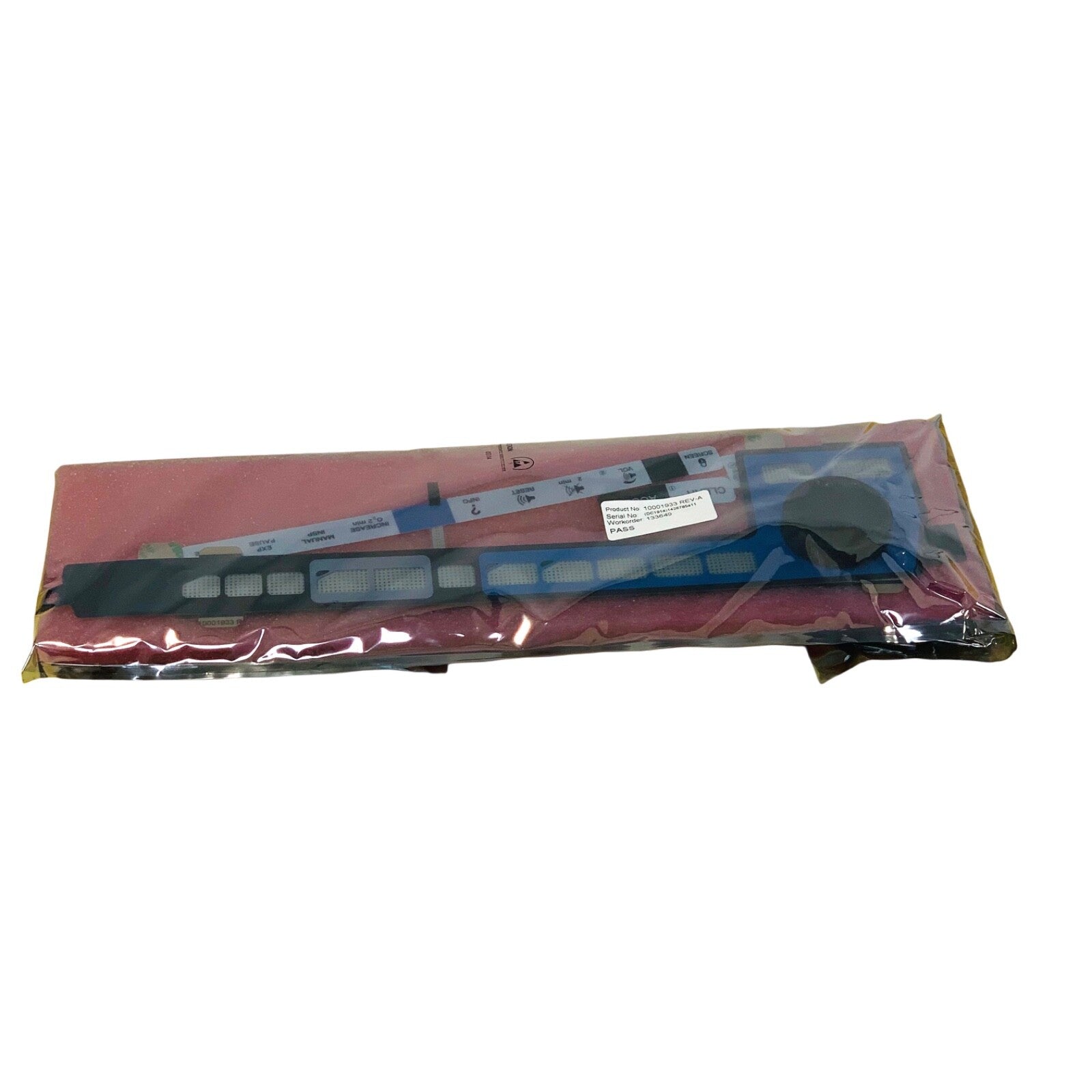 Puritan Bennett REF 10004512, GUI COMM KEYBOARD , 10.4 IN, ENGLISH USA