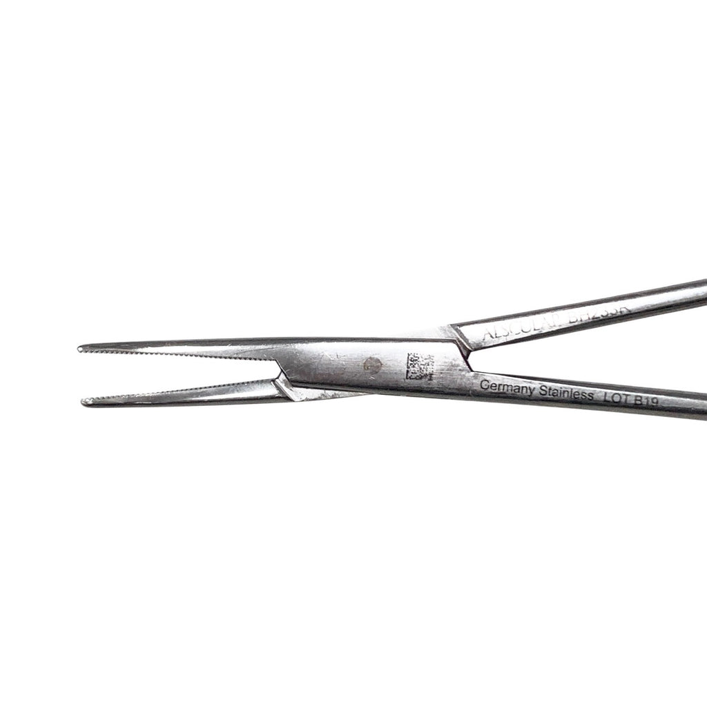 Aesculap BH233R Julian Thoracic Artery Forceps Curved CVD Jaw 9-3/8" Surgical