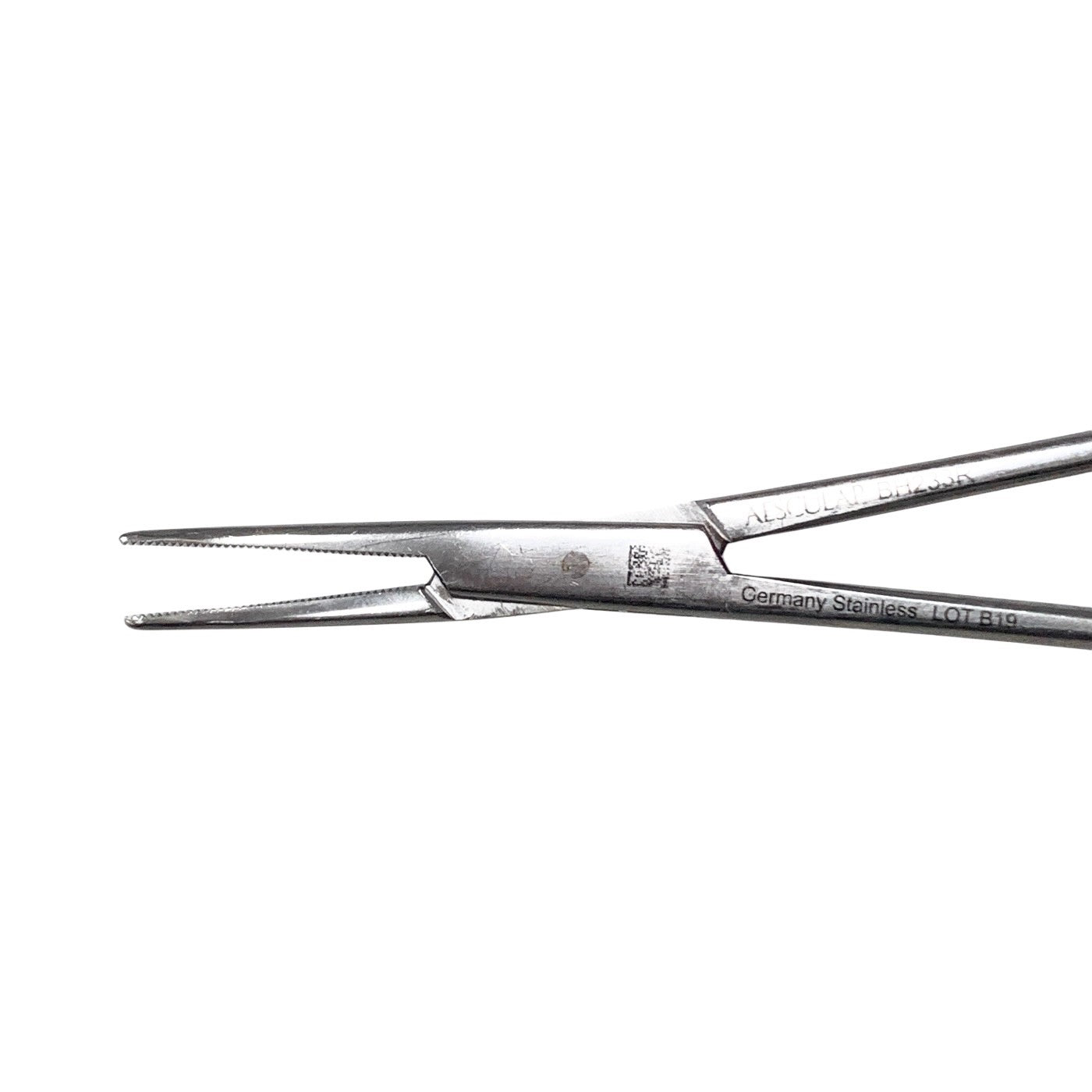 Aesculap BH233R Julian Thoracic Artery Forceps Curved CVD Jaw 9-3/8" Surgical