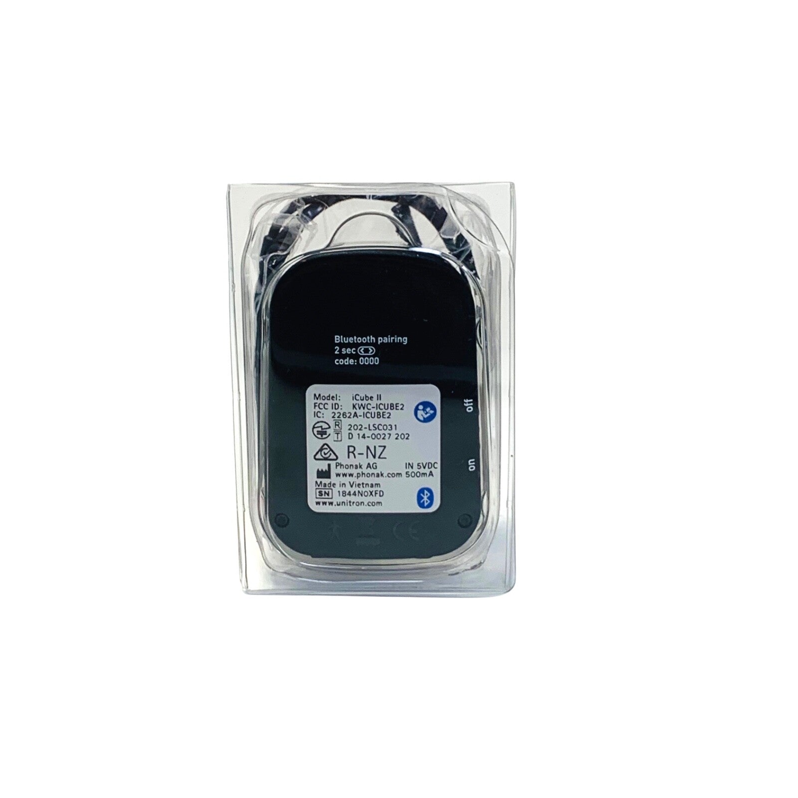 PHONAK REF 076-0026-P809, iCube lI UNITRON HANSATON HEARING AID PROGRAMMING