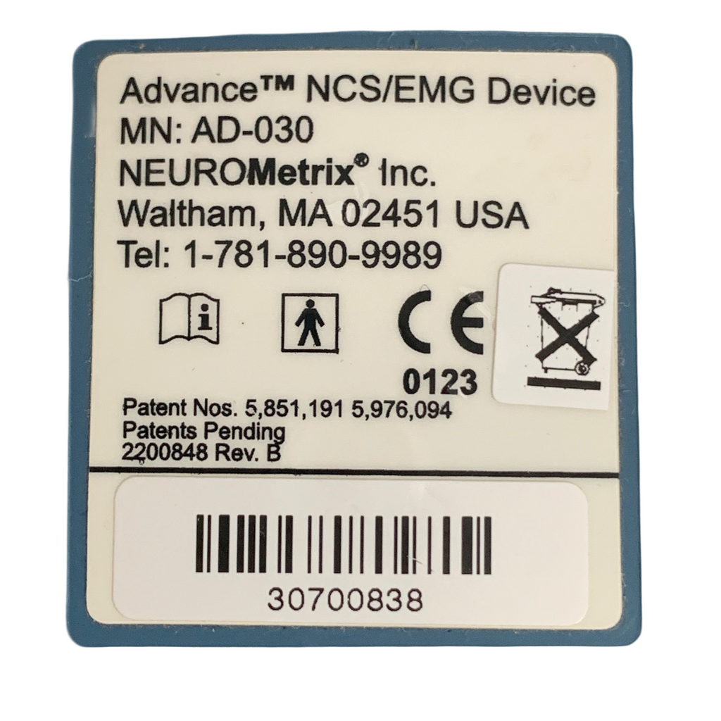 NeuroMetrix AD-030 Advance NCS/EMG device with Communication Hub AD-003