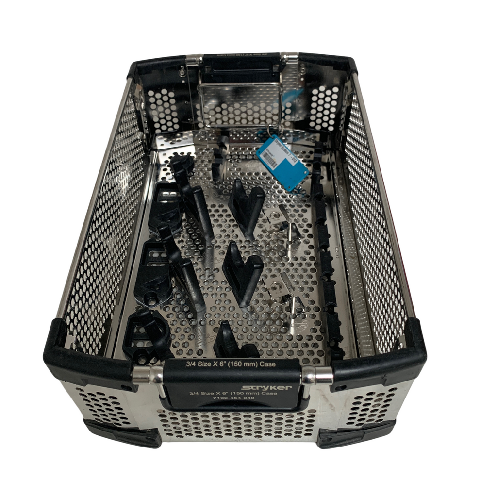 STRYKER SYSTEM 7 STORAGE TRAY AND CONTAINER 7102-454-040 AND TRAY 7102-454-010
