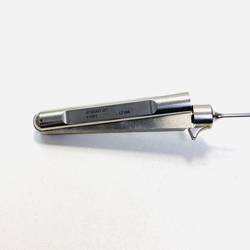 Acufex REF 010802, 60 Degree Left Hooked Scissors