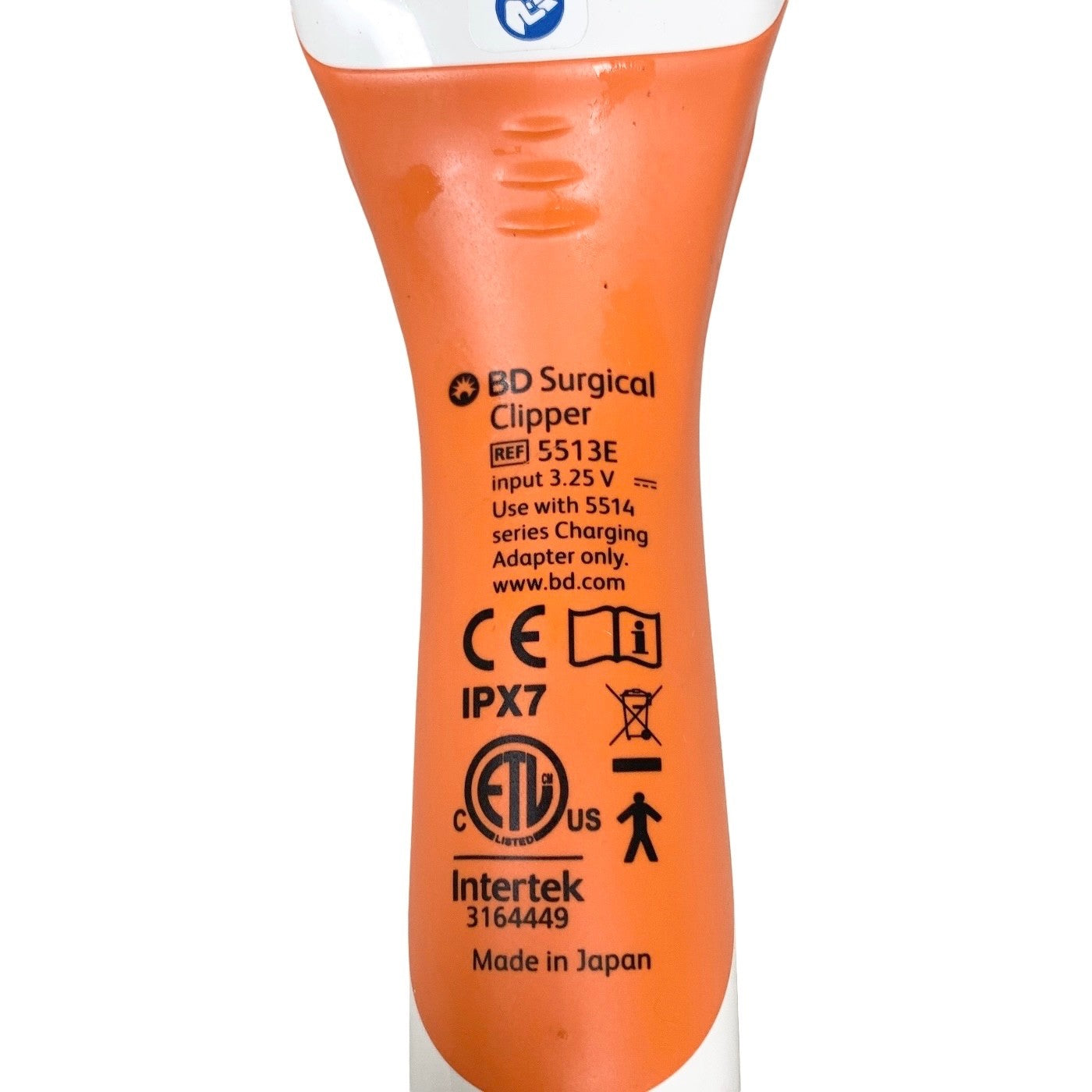 BD REF 5513E, SURGICAL CLIPPER ONLY, NO BLADE/CHARGER