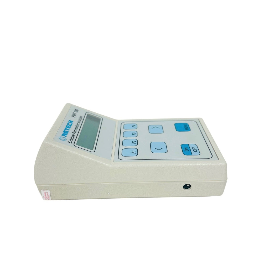 Netech PMT 100 External Pacemaker Analyzer Handheld Digital Test Unit W/ Cables