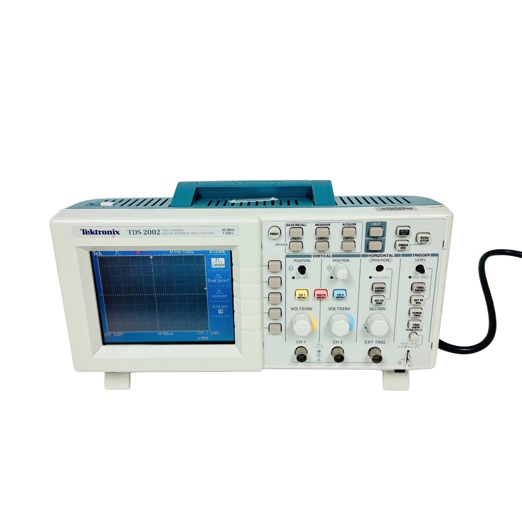 Tektronix TDS 2002 TWO Channel Digital Storage Oscilloscope 60 MHZ  1GS/S