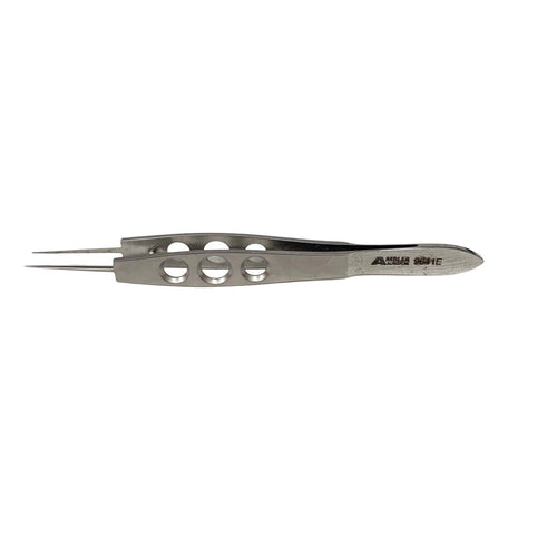 Ambler Surgical 9641E Jaffe Tying Forceps 4in Straight Smooth 3-Hole Handle