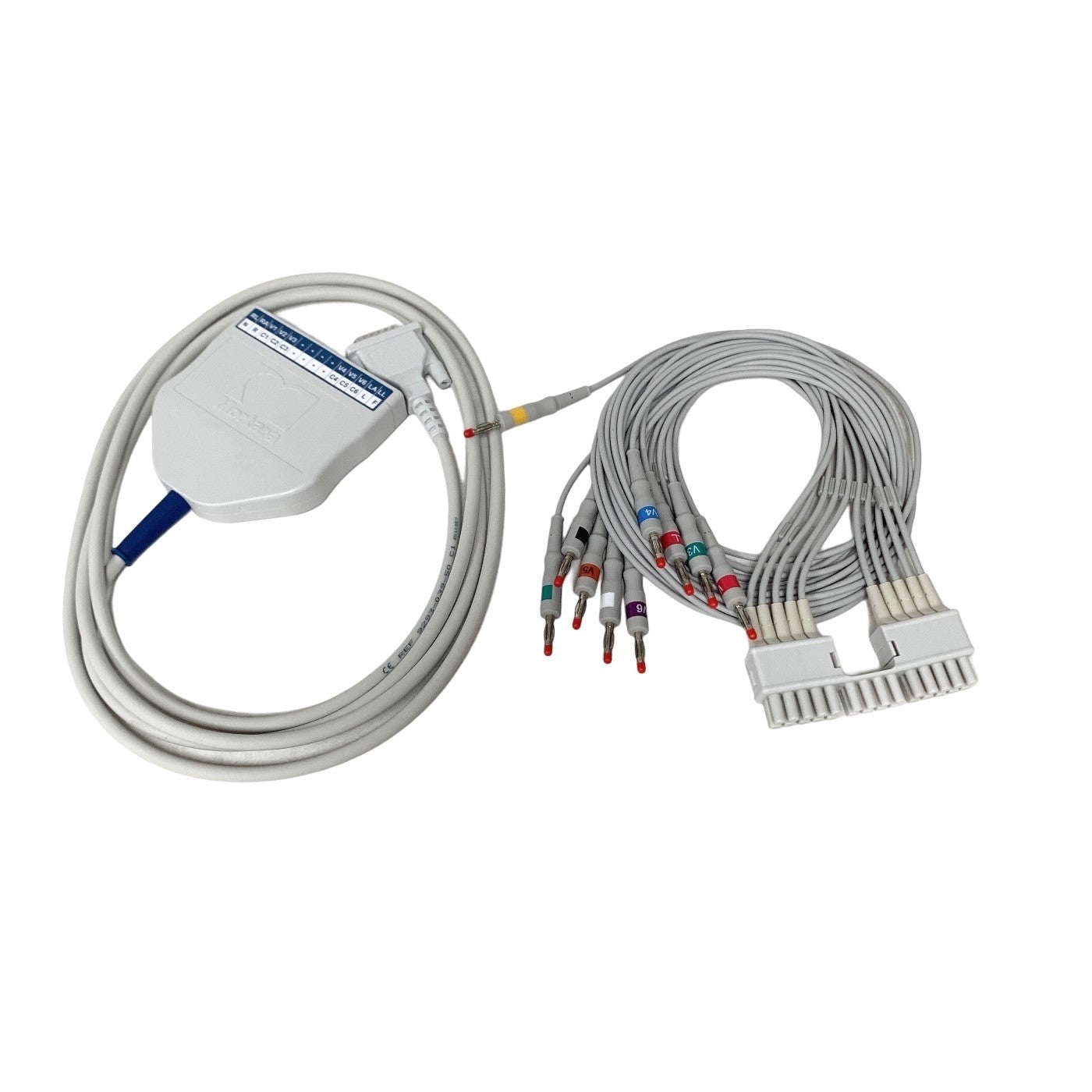 Burdick Ref 9293-039-50, 10 Lead ECG EKG Patient Cable RDS