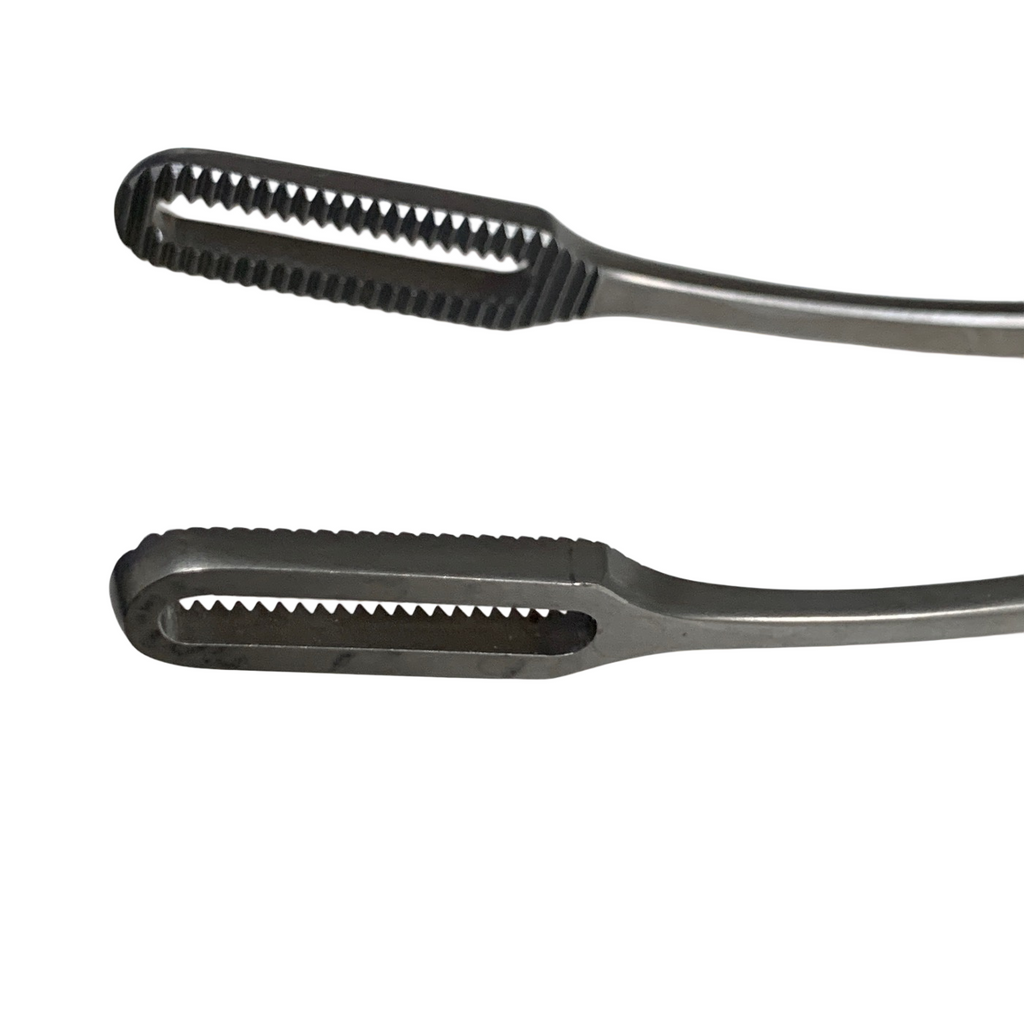 V. Mueller GL1805 Fletcher-Van Doren Uterine Polyp Forceps 9.5" Double Curved