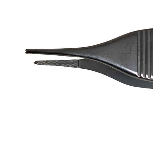 Aesculap BD512R, Adson Tissue Forceps 1x2 Teeth 12cm 4.75" Surgical Dissecting