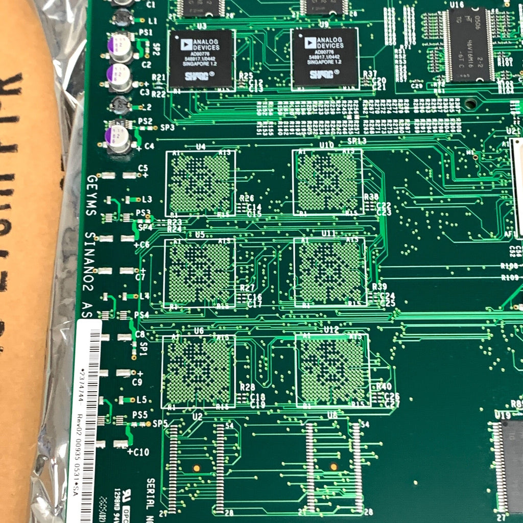 GE REF 2374744, SINANO2 Board for Logiq7