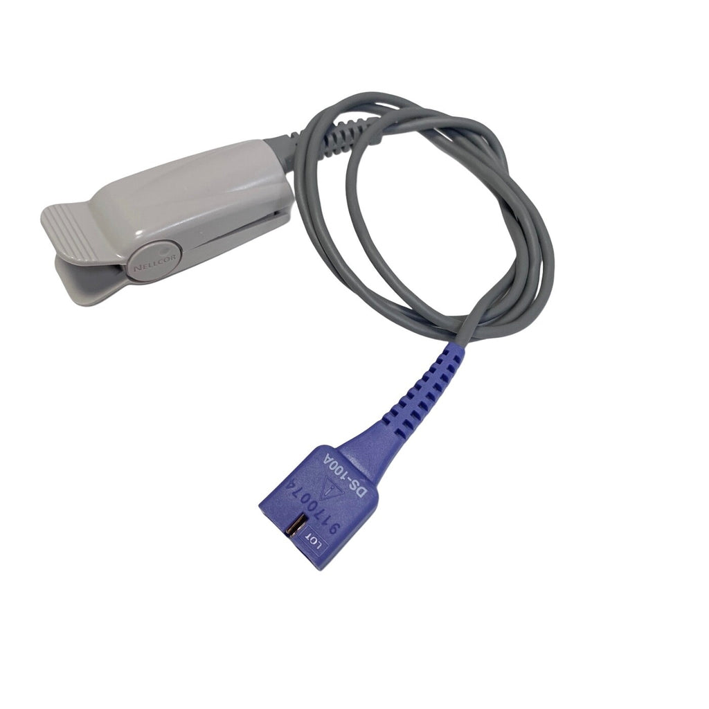 NELLCOR REF DS-100A FINGER SENSOR, w/ DOC-4 CABLE