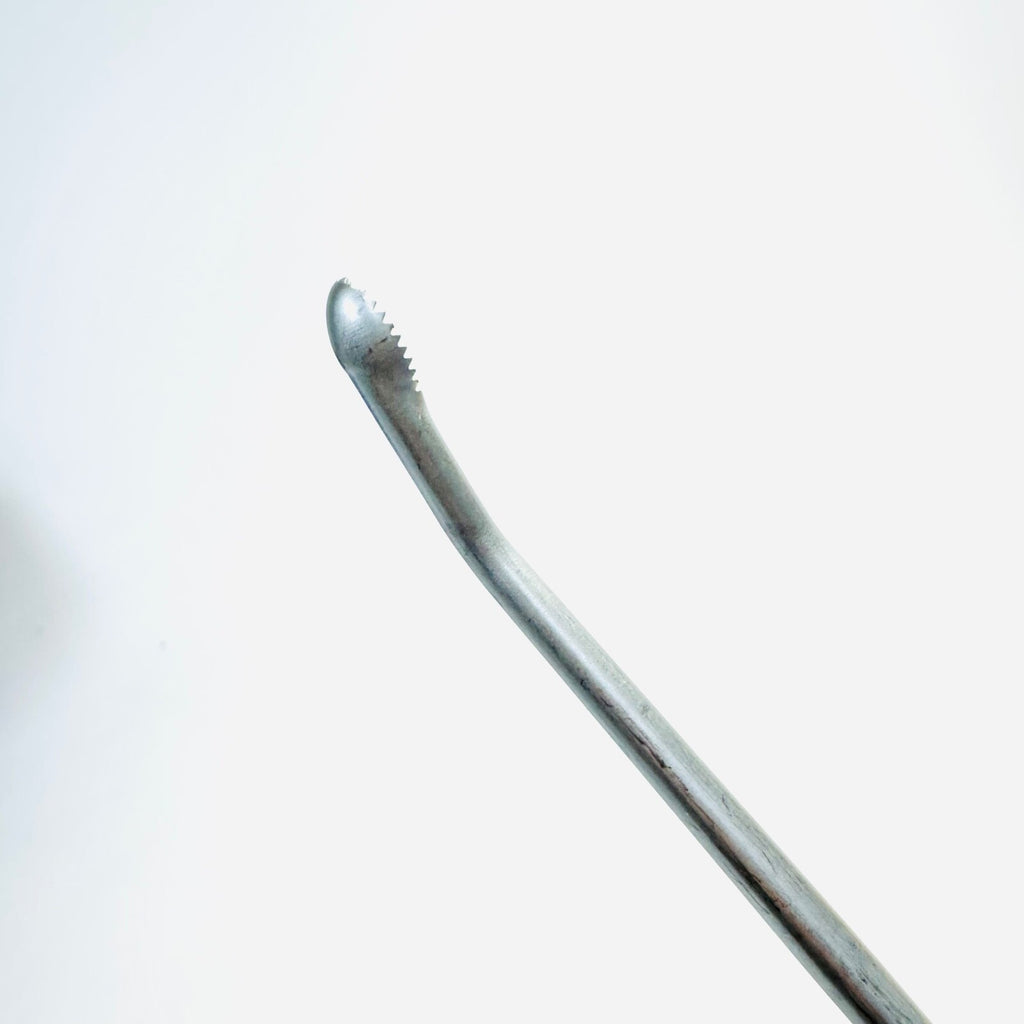 Medtronic 807-926 Left Angled Serrated Cup Curette Instrument