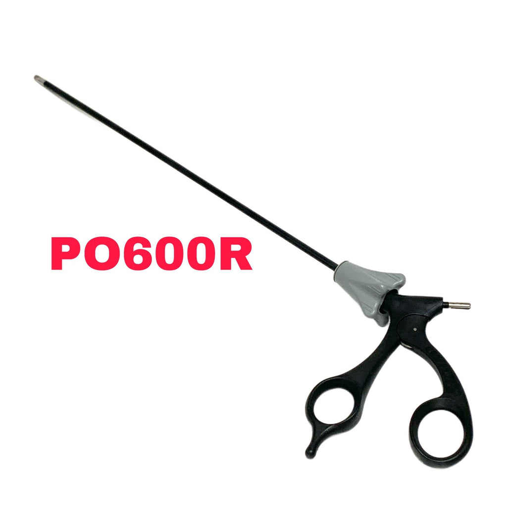 Aesculap REF PO600R, 5mm Single Action Hook Scissors, W/ P0958R Handle